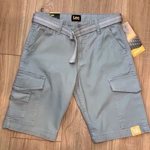 Lee Boys Relaxed Fit Cargo Shorts. NWT